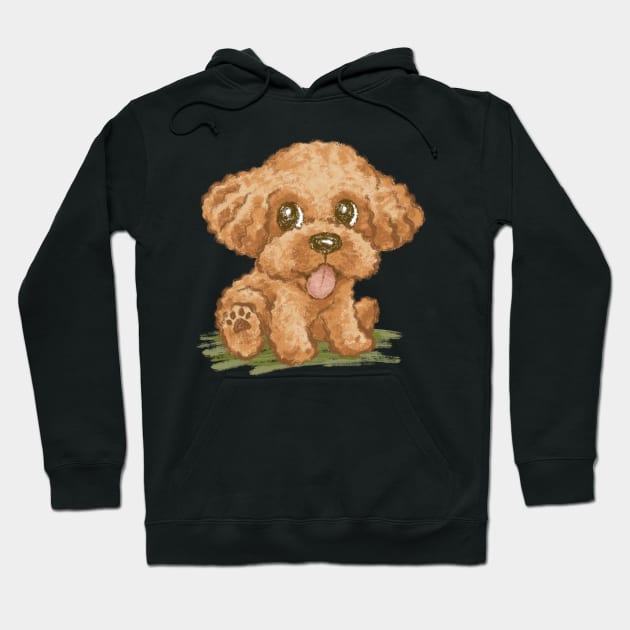 Toy poodle Hoodie by sanogawa